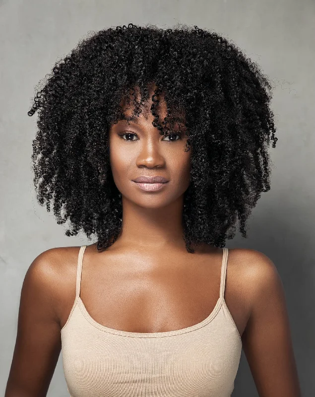 Clip - in hair extensions with a side - part for a more flattering lookCoil Curl Clip-ins Clip - in hair extensions with a side - part for a more flattering lookCoil Curl Clip-ins