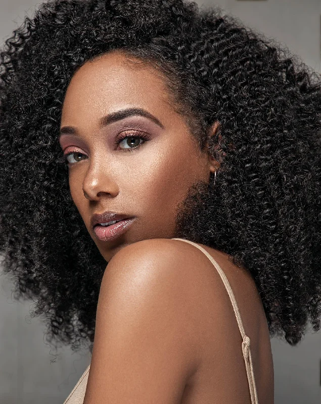 Clip - in hair extensions with a side - part for a more flattering lookCorkscrew Curl Clip-ins Clip - in hair extensions with a side - part for a more flattering lookCorkscrew Curl Clip-ins