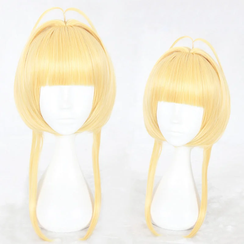 Adjustable - cap curly wig for a comfortable fitCosplay Wig - Card Captor Sakura-Kinomoto Sakura I Adjustable - cap curly wig for a comfortable fitCosplay Wig - Card Captor Sakura-Kinomoto Sakura I