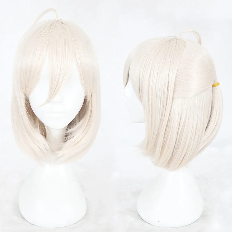 Virgin - human - hair curly wig for the highest qualityCosplay Wig - Fate/Grand Order Okita Souji Virgin - human - hair curly wig for the highest qualityCosplay Wig - Fate/Grand Order Okita Souji