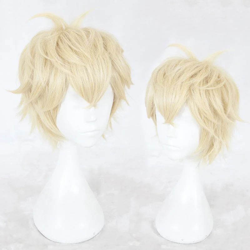 Curly wig with a wavy fringe for a soft and feminine lookCosplay Wig - Game Love and producer-Zhou Qiluo Curly wig with a wavy fringe for a soft and feminine lookCosplay Wig - Game Love and producer-Zhou Qiluo