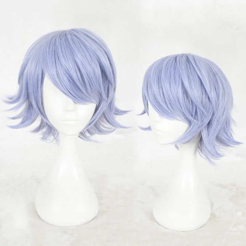 Adjustable - cap curly wig for a comfortable fitCosplay Wig - Glory of Kings-Zhuge Liang (Purple)