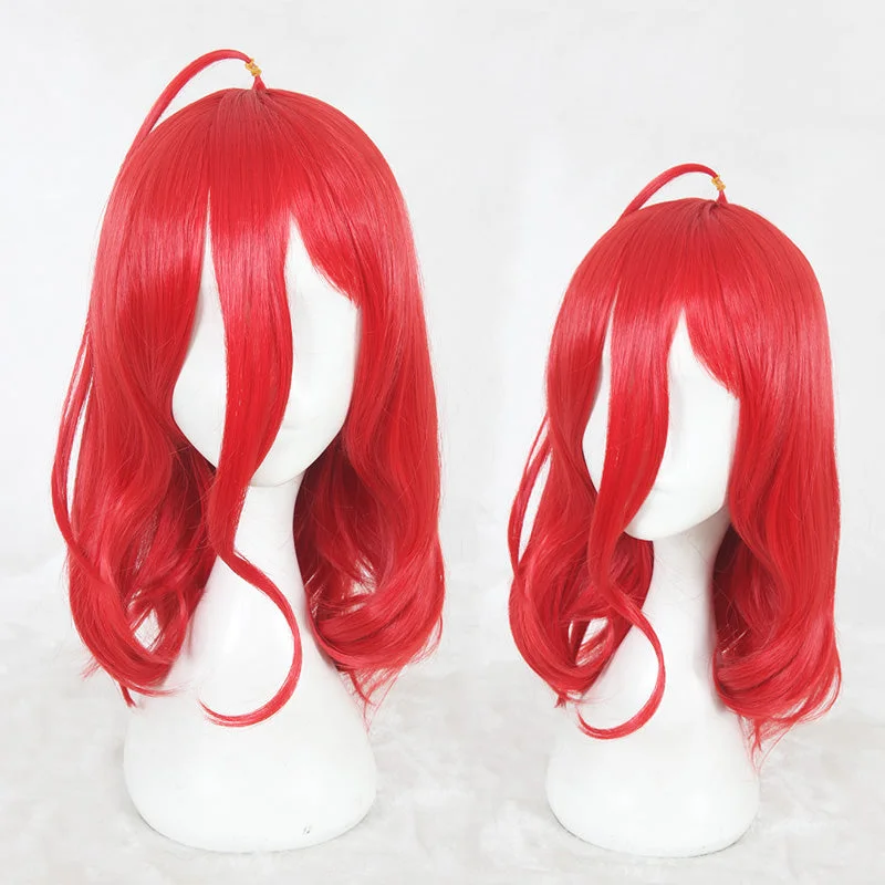 Curly wig with a pre - bleached knot for a natural - looking scalpCosplay Wig - Land of the Lustrous - Cinnabar Curly wig with a pre - bleached knot for a natural - looking scalpCosplay Wig - Land of the Lustrous - Cinnabar