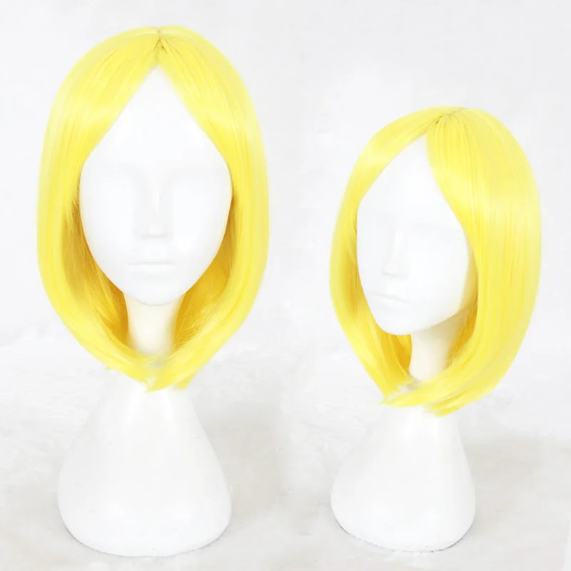 Curly wig with a water - wave texture for a unique and stylish choiceCosplay Wig - Land of the Lustrous - Yellow Diamond Curly wig with a water - wave texture for a unique and stylish choiceCosplay Wig - Land of the Lustrous - Yellow Diamond