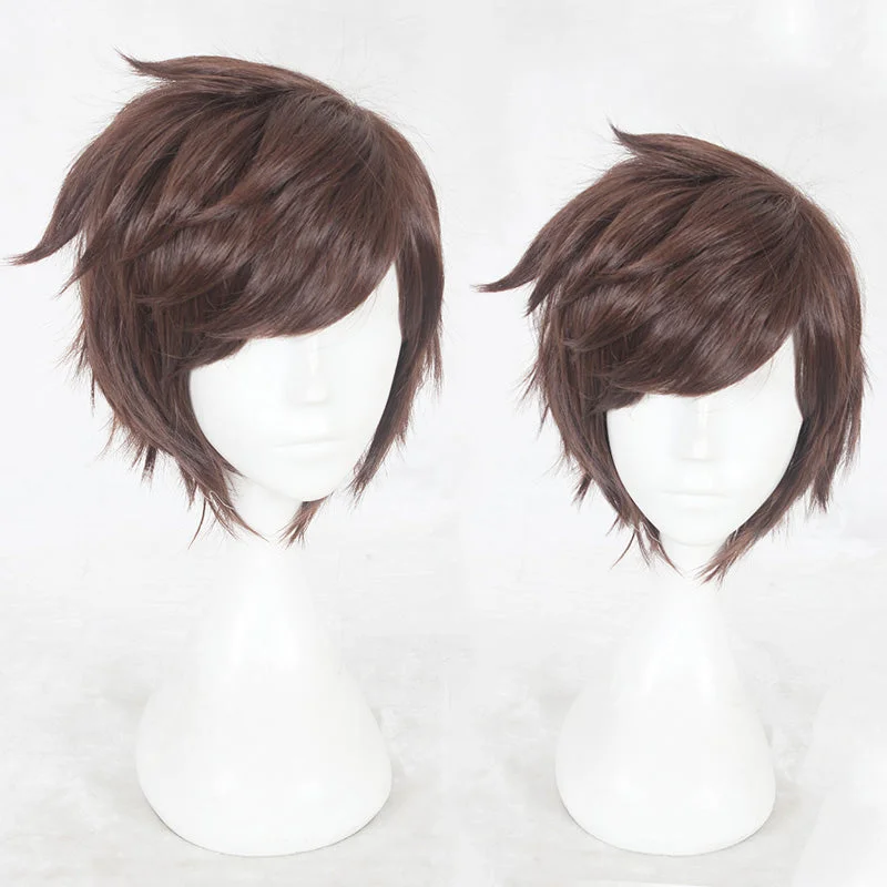 Curly wig with a side - part for a more flattering lookCosplay Wig - The King’s Avatar: Ye Xiu Curly wig with a side - part for a more flattering lookCosplay Wig - The King’s Avatar: Ye Xiu
