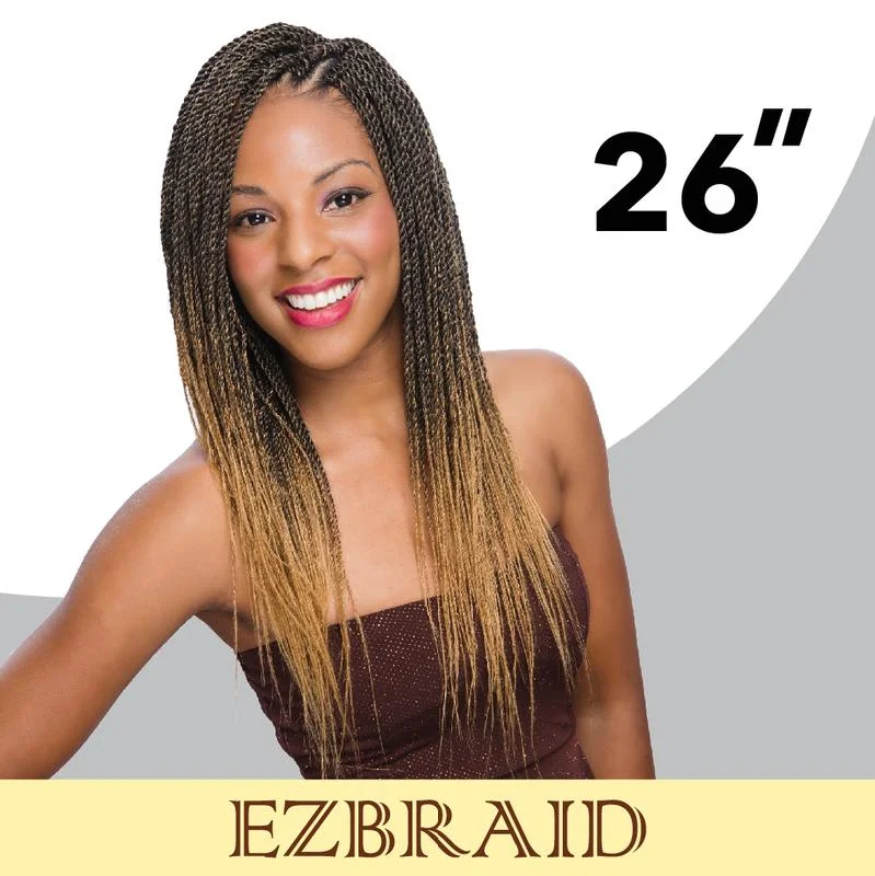 Long - Length Braid & Plait Hair Extensions for a Dramatic and Glamorous StyleEZBRAID ANTI-BACTERIAL PRE-STRETCHED HAIR 26"- SINGLE PACK Long - Length Braid & Plait Hair Extensions for a Dramatic and Glamorous StyleEZBRAID ANTI-BACTERIAL PRE-STRETCHED HAIR 26"- SINGLE PACK