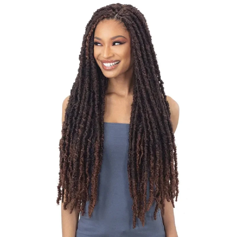 Fishtail Braid & Plait Hair Extensions with a Side - Part for a Flattering StyleFREETRESS BRAID 2X INDIE DISTRESSED LOC 26" [SKDHX26]