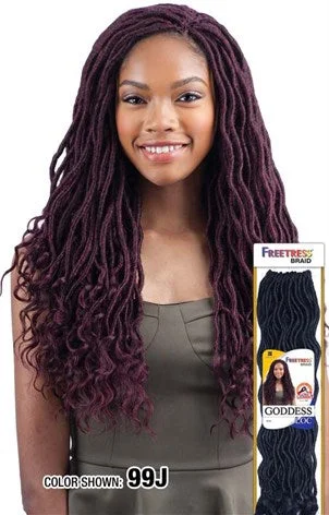 Braid & Plait Hair Extensions with a Braided Headband for an Added Fashion StatementFreeTress Goddess Loc Crochet Braid 18" Braid & Plait Hair Extensions with a Braided Headband for an Added Fashion StatementFreeTress Goddess Loc Crochet Braid 18"