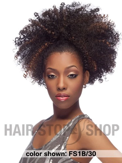 Hair buns for prom nightsHarlem 125 Ponytail Drawstring - Samba 124 SM124