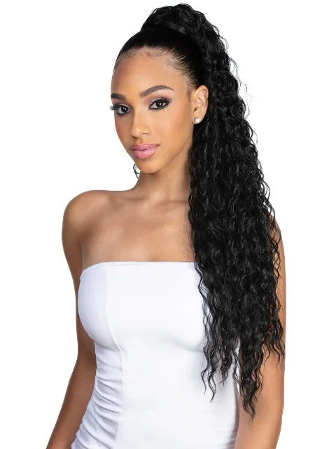 Half - up half - down hair buns for a versatile lookHarlem 125 Ponytail Drawstring - Samba 161 Half - up half - down hair buns for a versatile lookHarlem 125 Ponytail Drawstring - Samba 161