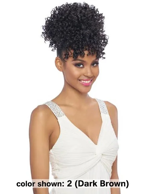 Sleek hair buns suitable for formal eventsHarlem 125 Samba Bang Drawstring - SB102