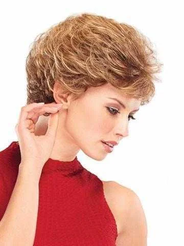 Human - hair curly wig with a bouncy and natural movementLily Wig by Jon Renau