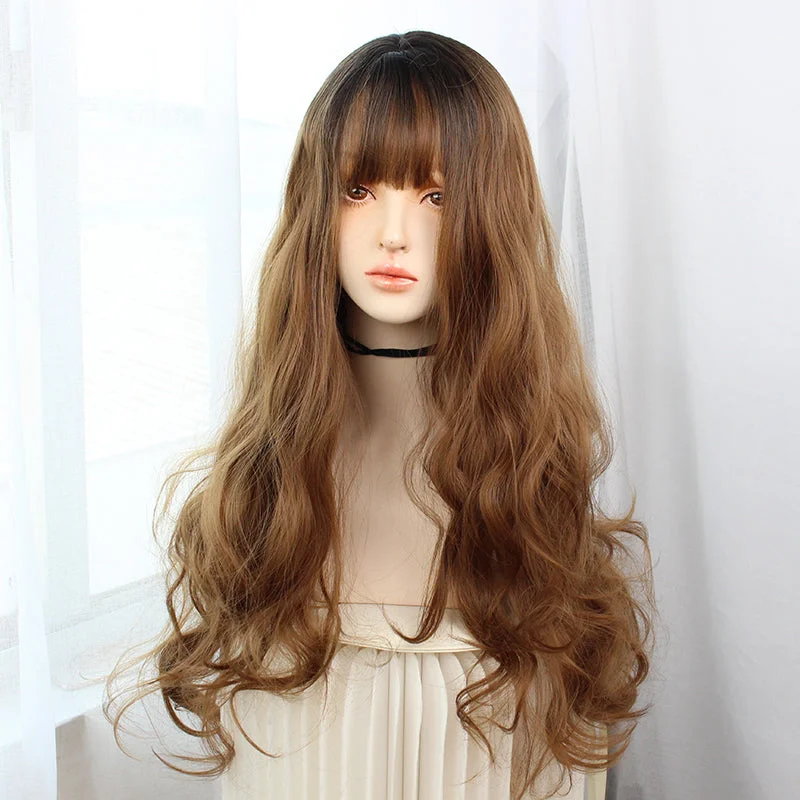 candy brown dyed black