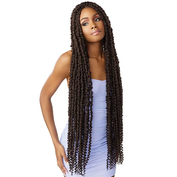 Braid & Plait Hair Extensions with a Braided Headband for an Added Fashion StatementLULUTRESS PRE-LOOPED CROCHET 3X PASSION TWIST 36" - [SBL3PT36]