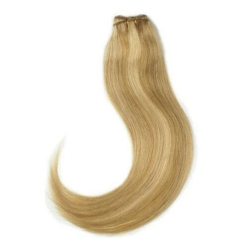 Clip - in hair extensions with a side - part for a more flattering lookLuxury Clip In Human Hair Extensions #16/22 Balayage Remy Ombre 7pcs 120g Clip - in hair extensions with a side - part for a more flattering lookLuxury Clip In Human Hair Extensions #16/22 Balayage Remy Ombre 7pcs 120g
