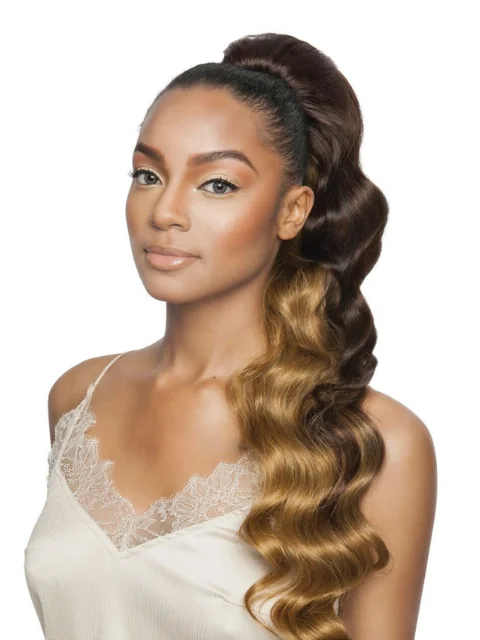 Hair buns for a cosplay of a historical characterMane Concept YellowTail Wrap-n-Tie Drawstring - SFEWNT SUPER FELINA WNT Hair buns for a cosplay of a historical characterMane Concept YellowTail Wrap-n-Tie Drawstring - SFEWNT SUPER FELINA WNT