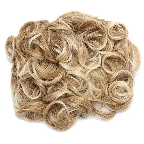 sandy brown to bleach blonde