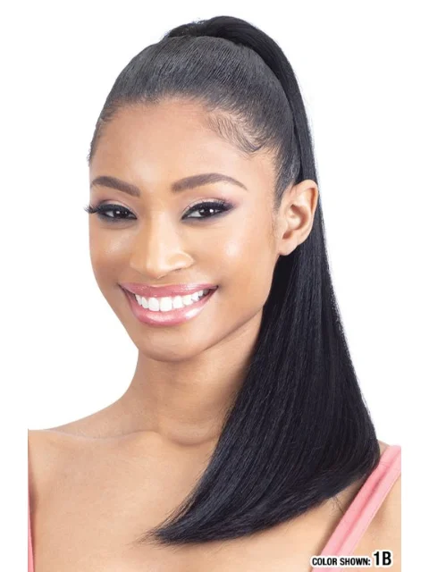 French twist hair buns with a classic appealModel Model Gardenia Drawstring Ponytail - STRAIGHT 20 French twist hair buns with a classic appealModel Model Gardenia Drawstring Ponytail - STRAIGHT 20