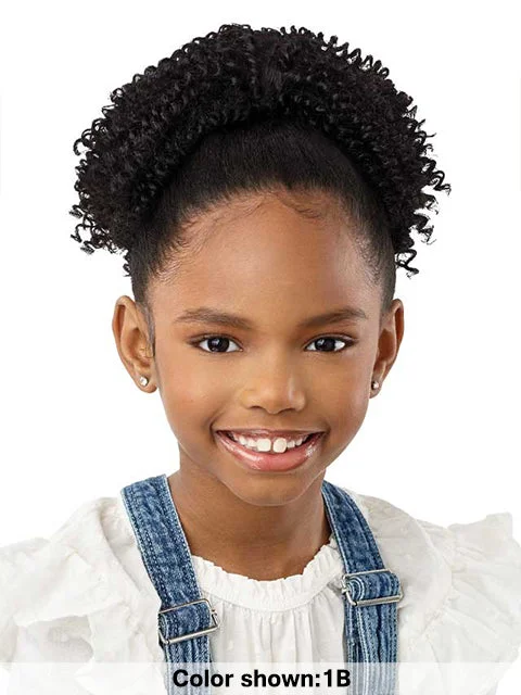 Hair buns for winter holiday partiesOutre Lil Looks Premium Synthetic Drawstring Ponytail - SPRINGY COILS 8 Hair buns for winter holiday partiesOutre Lil Looks Premium Synthetic Drawstring Ponytail - SPRINGY COILS 8