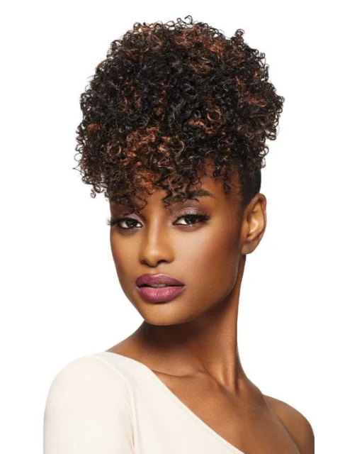 Hair buns for a runway modelOutre Pretty Quick Pineapple Ponytail - SWEETIE