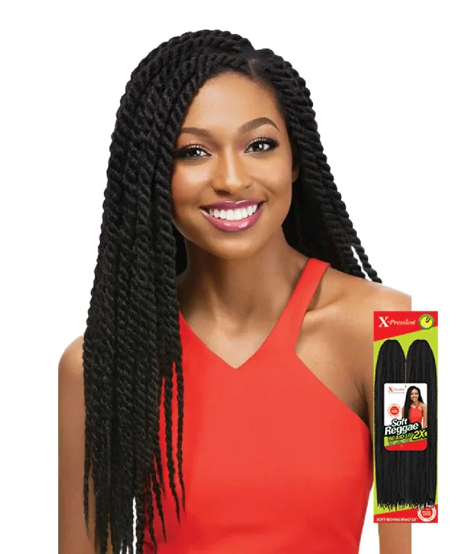 Heat - Resistant Braid & Plait Hair Extensions for Easy StylingOutre X-Pression Braid - 2X Soft Reggae Braid 18" Heat - Resistant Braid & Plait Hair Extensions for Easy StylingOutre X-Pression Braid - 2X Soft Reggae Braid 18"