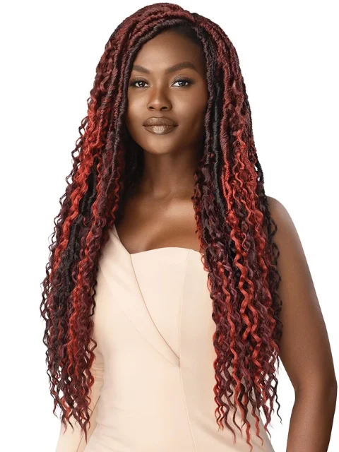 Synthetic Braid & Plait Hair Extensions with a Natural - Looking TextureOutre X-Pression Twisted Up 3X ORIGINAL BOHO GODDESS LOCS Braid 24 *BFCM Synthetic Braid & Plait Hair Extensions with a Natural - Looking TextureOutre X-Pression Twisted Up 3X ORIGINAL BOHO GODDESS LOCS Braid 24 *BFCM