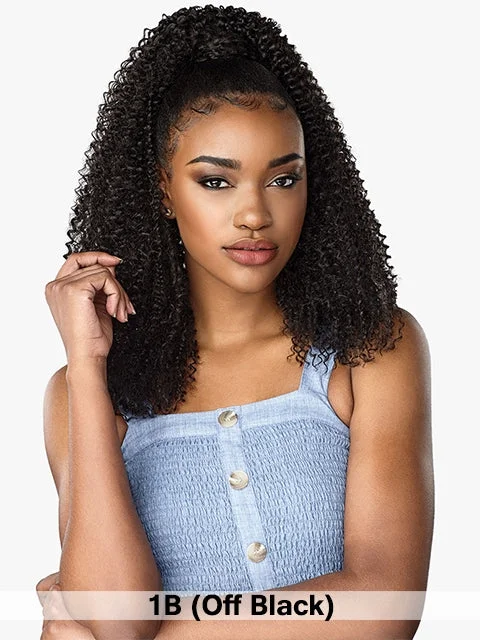 Hair buns for a dance recitalSensationnel Curls Kinks & Co Instant Pony Drawstring - GAME CHANGER XL