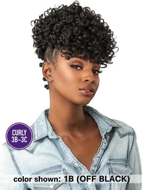 Hair buns for a karate or martial - arts classSensationnel Curls Kinks & Co Instant Pony Drawstring - SHOW STOPPER Hair buns for a karate or martial - arts classSensationnel Curls Kinks & Co Instant Pony Drawstring - SHOW STOPPER