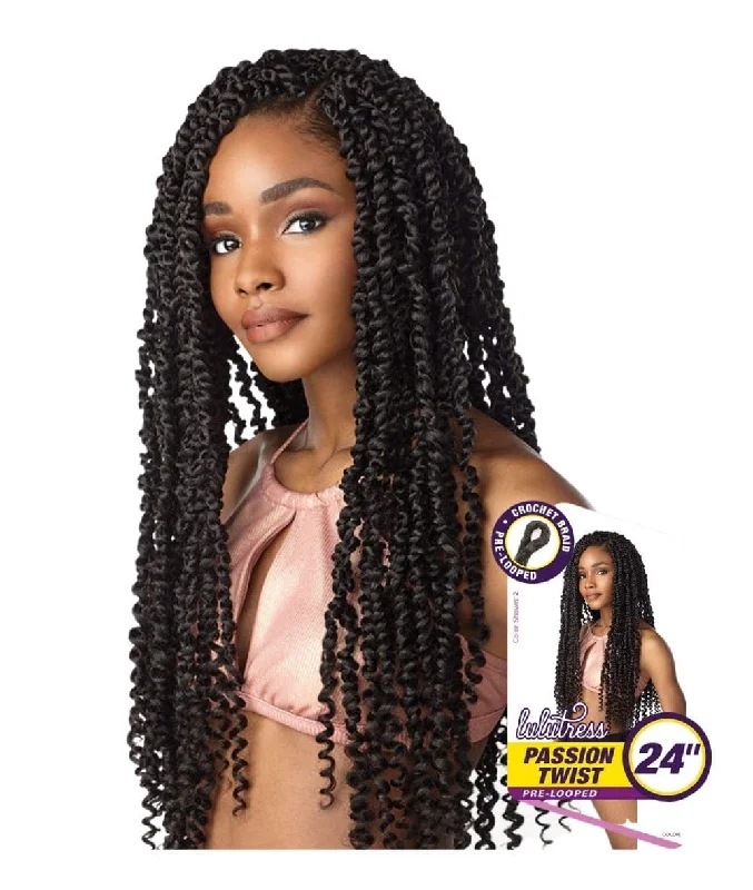 Braid & Plait Hair Extensions for a Summer Beach Party with a Laid - Back StyleSensationnel Lulutress Crochet Braid - Passion Twist 24" Braid & Plait Hair Extensions for a Summer Beach Party with a Laid - Back StyleSensationnel Lulutress Crochet Braid - Passion Twist 24"