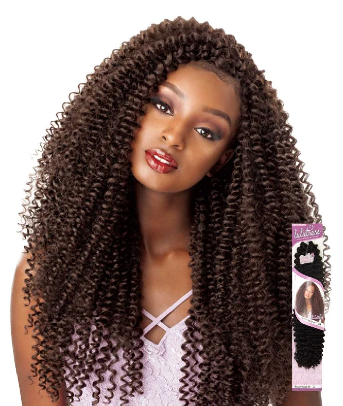 Braid & Plait Hair Extensions for a Summer Beach Party with a Laid - Back StyleSensationnel Lulutress Crochet Braid - Water Wave 18" Braid & Plait Hair Extensions for a Summer Beach Party with a Laid - Back StyleSensationnel Lulutress Crochet Braid - Water Wave 18"