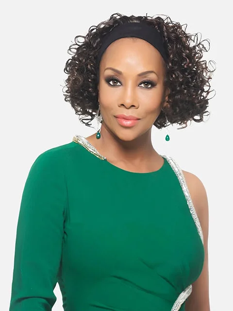 Hair buns for a stage performanceVivica A Fox Headband Drawstring - HB1970-V