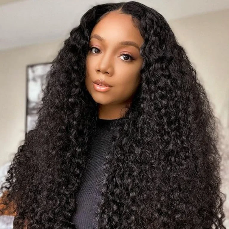 Lace - front curly wig for a seamless hairlineWig AVA - 400G Glueless Frontal Wig