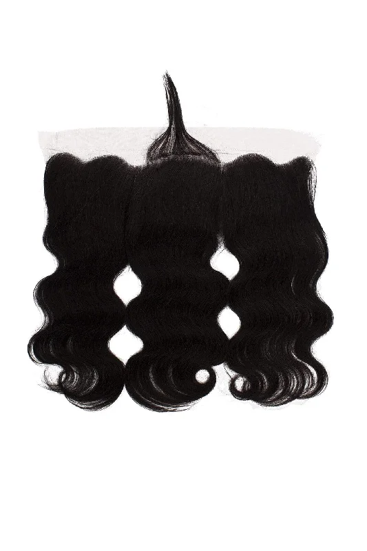 Glueless wig with a straight texture for a sleek and minimalist lookBrazilian Frontal - Body Wave Glueless wig with a straight texture for a sleek and minimalist lookBrazilian Frontal - Body Wave