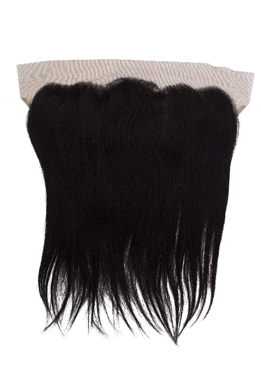 Adjustable - cap glueless wig for a comfortable fitBrazilian Frontal - Straight