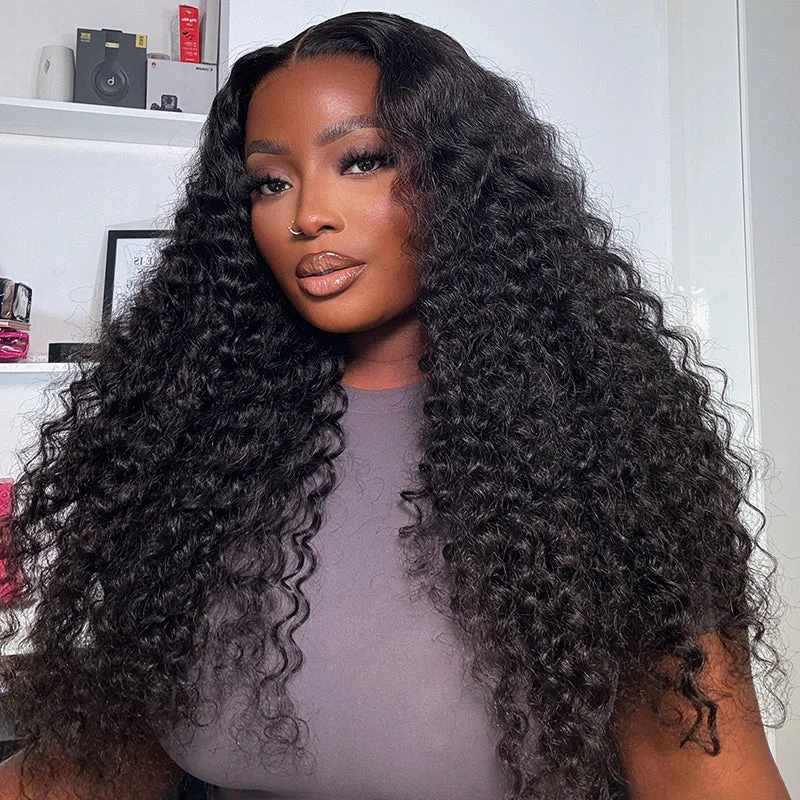Glueless wig with a curly texture for a bold and stylish choiceCurls Kinky Hair 180% Density 13x4 Glueless HD Lace Wig 3D Dome Cap Pre-cut 100% Human Hair Wig Glueless wig with a curly texture for a bold and stylish choiceCurls Kinky Hair 180% Density 13x4 Glueless HD Lace Wig 3D Dome Cap Pre-cut 100% Human Hair Wig