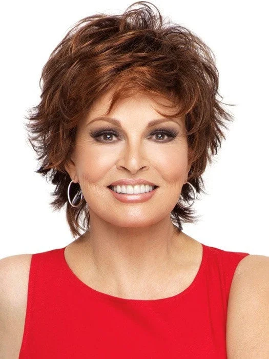 Medium - length wig with a silk - base cap for a comfortable and smooth feelEntice by Raquel Welch | CLEARANCE