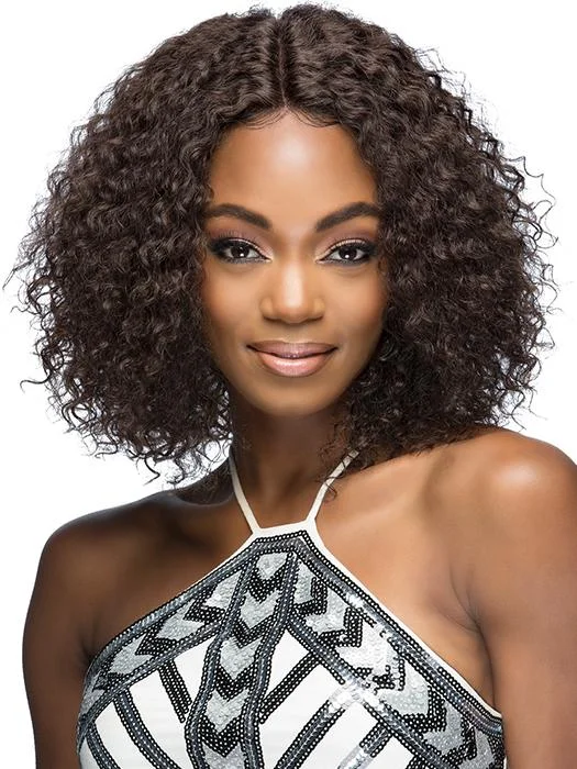 Medium - length wig with a curly fringe for a playful and youthful vibeFabrizia | Human Hair Lace Front Wig (Lace Part) Medium - length wig with a curly fringe for a playful and youthful vibeFabrizia | Human Hair Lace Front Wig (Lace Part)