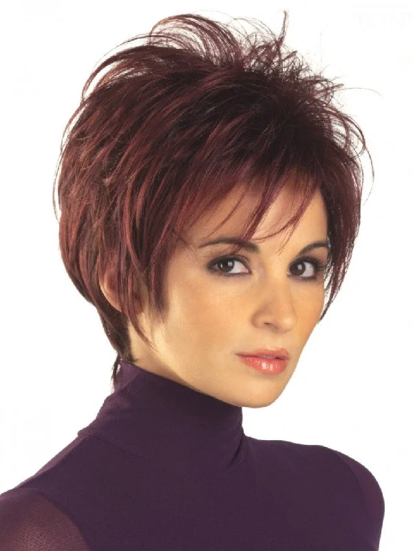 Human - hair medium - length wig for a natural and luxurious feelFiona by Tony of Beverly | CLEARANCE Human - hair medium - length wig for a natural and luxurious feelFiona by Tony of Beverly | CLEARANCE