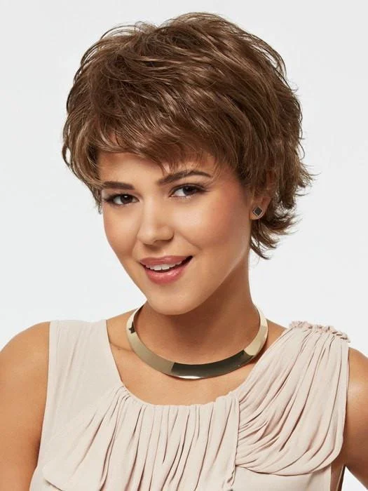 Medium - length wig with a curly texture for a bold and stylish choiceImagine Large by Gabor Wigs | Short Layered Wig | CLOSEOUT Medium - length wig with a curly texture for a bold and stylish choiceImagine Large by Gabor Wigs | Short Layered Wig | CLOSEOUT