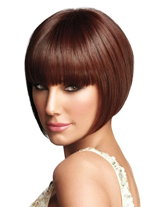 Synthetic medium - length wig with a natural - looking textureModern Bob Wig | Daisy Fuentes | WOW | CLOSEOUT Synthetic medium - length wig with a natural - looking textureModern Bob Wig | Daisy Fuentes | WOW | CLOSEOUT