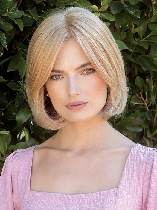 Medium - length wig with a straight texture for a sleek and modern lookOrchid HH TP 9" | Human Hair Topper (Mono Top) Medium - length wig with a straight texture for a sleek and modern lookOrchid HH TP 9" | Human Hair Topper (Mono Top)