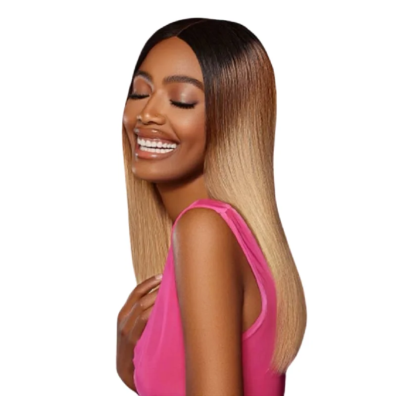 Glueless wig with a pre - bleached knot for a natural - looking scalpRIO 100% Brazilian Human Hair 13X6 HD Lace Frontal Wig - 20" Straight Dipped in Gold Glueless wig with a pre - bleached knot for a natural - looking scalpRIO 100% Brazilian Human Hair 13X6 HD Lace Frontal Wig - 20" Straight Dipped in Gold