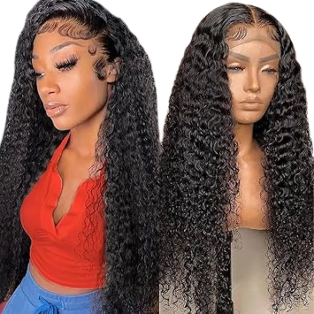 Adjustable - cap glueless wig for a comfortable fitRio 100% Unprocessed Human Hair Frontal Wig - 20" Pineapple Wave Natural Adjustable - cap glueless wig for a comfortable fitRio 100% Unprocessed Human Hair Frontal Wig - 20" Pineapple Wave Natural