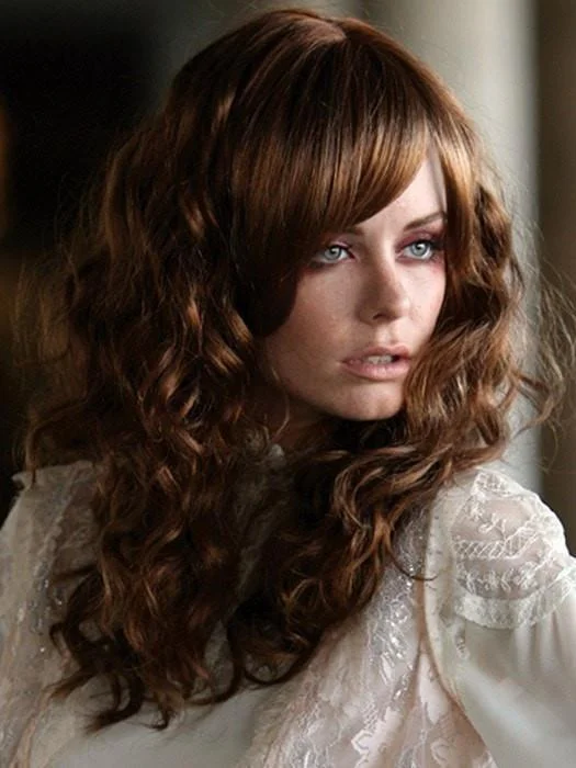 Medium - length wig with a straight texture for a sleek and modern lookRoll With It by Forever Young | Long Curly Wig Medium - length wig with a straight texture for a sleek and modern lookRoll With It by Forever Young | Long Curly Wig