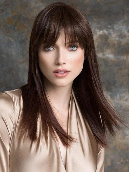 Medium - length wig with a 180 - density for a full and thick appearanceTrue Clip-In Bang by Ellen Wille - Discontinued & No Longer Available Medium - length wig with a 180 - density for a full and thick appearanceTrue Clip-In Bang by Ellen Wille - Discontinued & No Longer Available