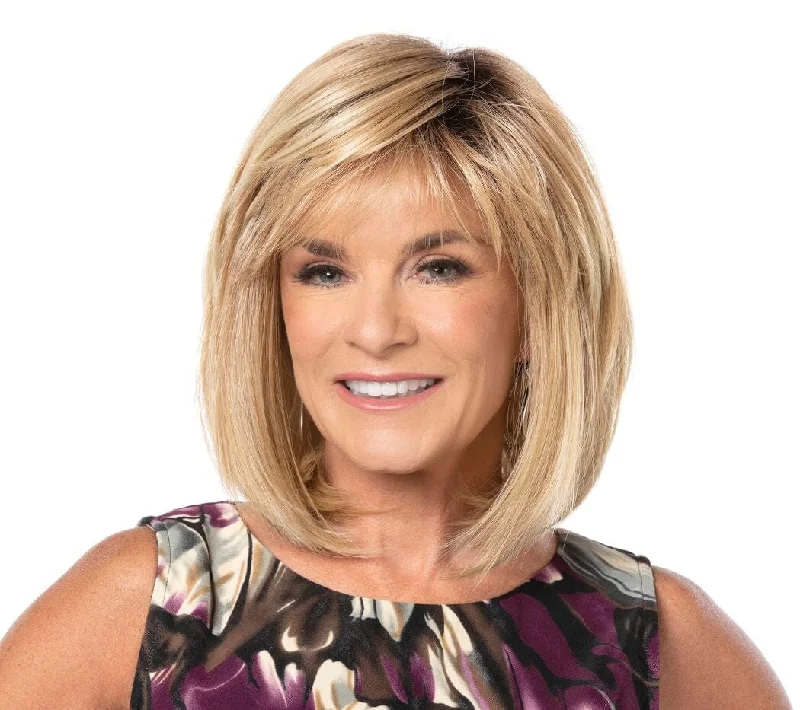 Medium - length wig with a pre - plucked hairline for a more natural lookWhisper LARGE Wig by Toni Brattin | Heat Friendly Synthetic Medium - length wig with a pre - plucked hairline for a more natural lookWhisper LARGE Wig by Toni Brattin | Heat Friendly Synthetic