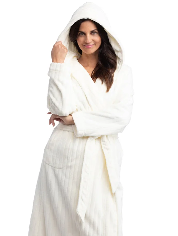 Softies Ultra Plush Hooded Robe