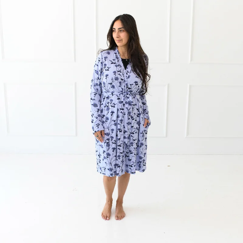 Women's Lounge Robe in Petunia